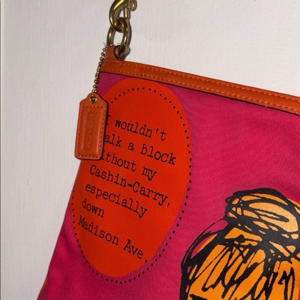 Coach Bonnie Cashin-Carry Kisslock Swingpack EUC - Picture 9 of 10